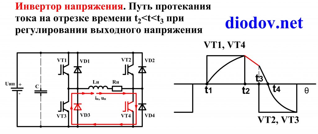 Схема преобразователя напряжения