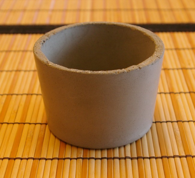 First round concrete pot attempt