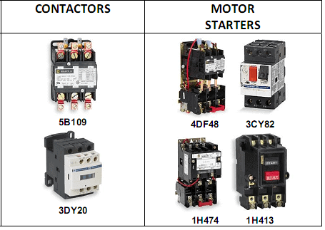 Main Difference between contactor and Starter