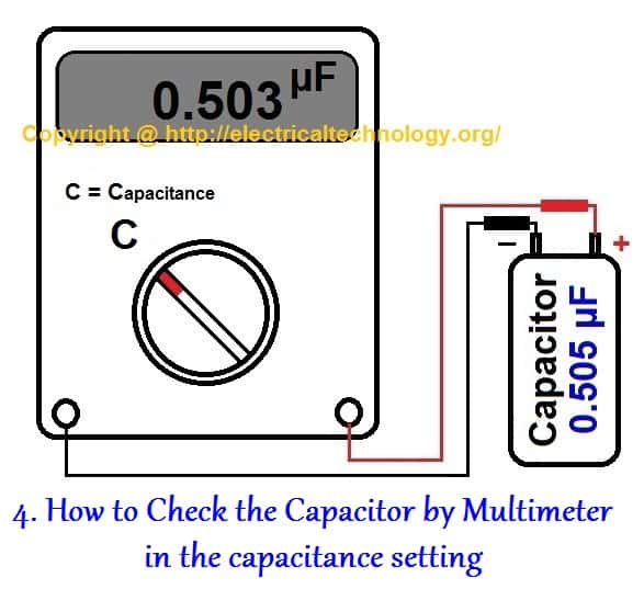 how to check a capaccitor that is good, bad, open, dead or short?