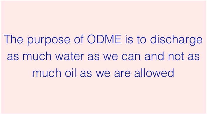 Purpose of ODME