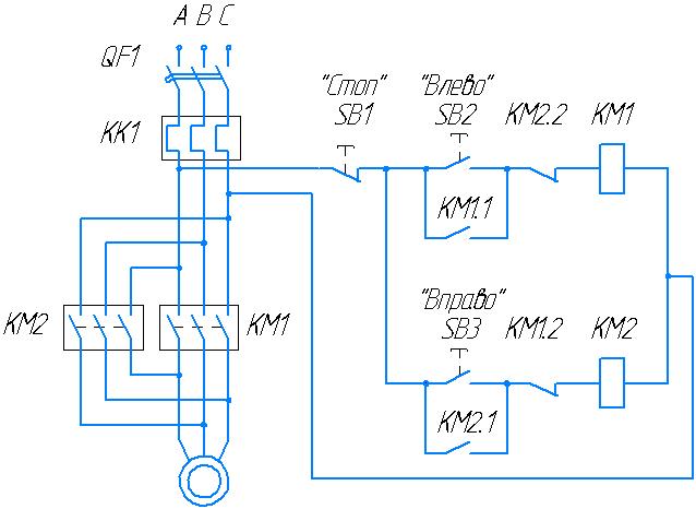 Принципиальная электрическая схема настольно-сверлильного станка 2М112