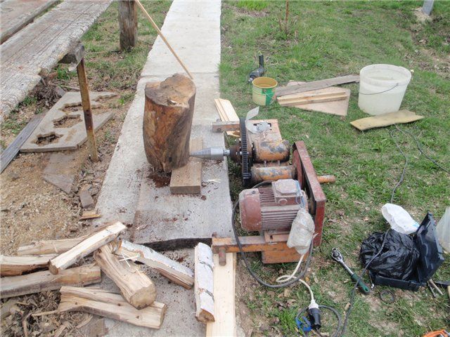 The Unicorn Homemade Log Splitter Plan