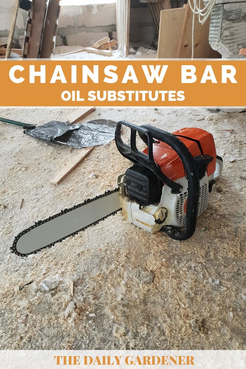 Chainsaw Bar Oil Substitutes 2